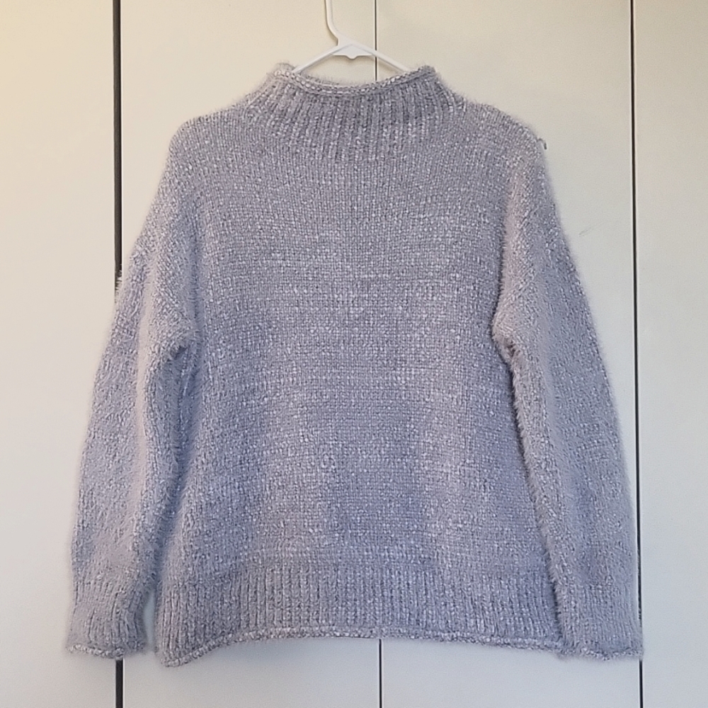 Rachel Zoe chenille fuzzy sweater 💕